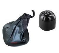 CUFFIA E POMELLO LEVA CAMBIO PER FIAT PANDA 312 2012 IMPUGNATURA MARCE MANOPOLA