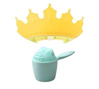 Cuffia e tazza per lavaggio capelli,set di shampoo impermeabile per bambini,bambine,ragazzi,orecchie,occhi. Regolabile in silicone per il bagno,per il lavaggio dei capelli,per il bagnetto dei 2969