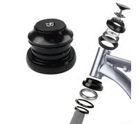 Cuffia esterna da 44 mm, doppio cuscinetto, forcella dritta da 28,6 mm, forcella conica da 39,8 mm