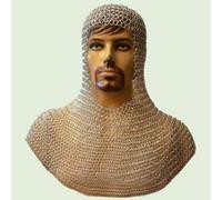 Cuffia in cotta di maglia in alluminio Anello con spessore da 9 mm...