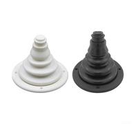 Cuffia in gomma e plastica per uso marittimo soffietto protettivo per barche e barche a motore (bianco)