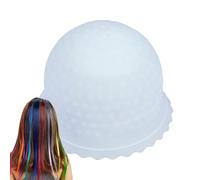 Cuffia in silicone per evidenziare i capelli, cappello per colorare i capelli, morbido cappuccio riutilizzabile, glassa perforata C per colorare, strumento professionale per parrucchieri H Air