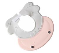 Cuffia Lavaggio Chioma per Ragazzo Ragazza e Rosa Regolabile | Pp e Tpe, Visiera Curvatura Inversa, Protegge Occhi e Orecchie Dall’acqua Durante Bagnetto e Doccia