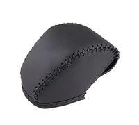 Cuffia Leva Cambio Copri Pomello Del Cambio In Pelle Per Highlander 2020-2024, Copri Pomello Del Cambio In Fibra Di Carbonio(Black)