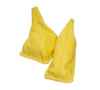 Cuffia Leva Cambio e Freno Per Lotus Elan M100 S1 1989-1995 Pelle Giallo