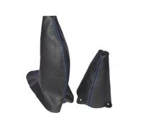 Cuffia Leva Cambio E Freno Per Rover 75 MG ZT ZT-T 1999-05 Pelle Cuciture Blu