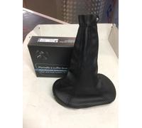 CUFFIA LEVA CAMBIO FINTA PELLE NERA+ GHIERA INCASTRO FIAT 600 SEICENTO 1998/2010