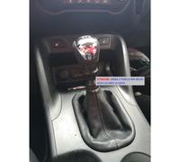 Cuffia leva cambio manuale HYUNDAI ix35 dal 2009 al 2015 in vera pelle nera