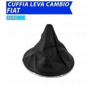 Cuffia leva cambio per FIAT 500 dal 2015 nero/cromo 111g