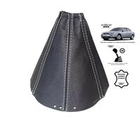 Cuffia Leva Cambio Per Ford Mondeo MK3 2001-2003 Pelle Cuciture Bianco