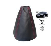 Cuffia Leva Cambio Per Ford Mondeo MK3 2003-2006 Pelle Cuciture Rosso
