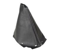 Cuffia Leva Cambio Per Kia Venga 09-19 Ricambio Pelle Premium Cuciture Bianco