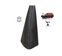 Cuffia Leva Cambio Per Land Rover Freelander 2003-05 Pelle Cuciture Blu