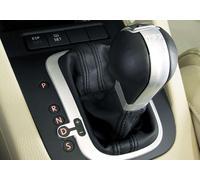 Cuffia Leva Cambio Per VW GOLF V MK5 2003-2009 DSG Automatico Pelle Nero