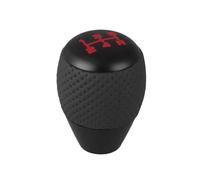 Cuffia Leva Cambio Pomello Del Cambio Universale In Pelle E Alluminio A 5 Velocità Per Auto Per Leva Del Cambio Per M8 M10 M12(Black)