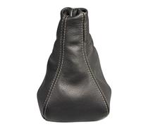 Cuffia leva cambio Saab 9-5 NG FL 2010-2012 Pelle Nera Cuciture Beige Ricambio