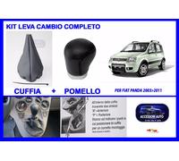 Cuffia Leva Marce Pomello Leva Fiat Panda Metano 2003>2012 Kit Cuffia Pomello