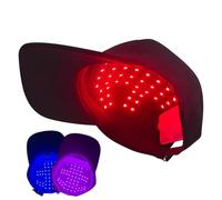 Cuffia Luce Rossa,Cappello a LED Ricaricabile Wireless,Cappello Per La Ricrescita Dei Capelli | Per Uomo E Donna Uso Quotidiano Cura Della Radice Capillare Outdoor Indoor