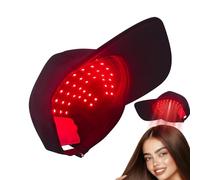 Cuffia Luce Rossa | Cappello LED Infrarossi Wireless Ricaricabile - Cappello Per La Ricrescita Dei Capelli,Per Uomo E Donna Uso Quotidiano Cura Della Radice Capillare Outdoor Indoor