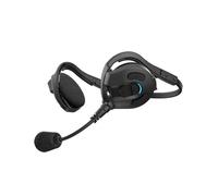 Cuffia microfono stereo - Expand mesh - Bluetooth - 10h di autonomia - Portata 400 a 1600 m - USB-C - Nero - Nouvo