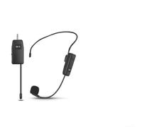 Cuffia Microfono Wireless 2.4G per Altoparlanti | Design cuffia leggero, materiale , uso prolungato confortevole, perfetto per docenti e guide(1 Wireless Mics & 1 Receiver)