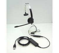 Cuffia Mono Plantronics Practica SP11-QD Con Processore Audio USB DA85