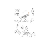 Cuffia motore motosega modelli GS630 ORIGINALE OLEOMAC 50020116R