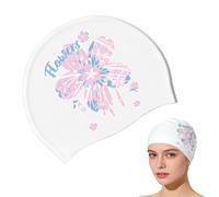 Cuffia Nuoto Silicone Morbida Leggera, Berretto Piscina Antiscivolo Impermeabile, Copricapo Doccia Taglia Extra-Lunga Resistente, per Donne, Uomini e Nuoto Quotidiano
