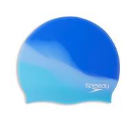 CUFFIA NUOTO SPEEDO PISCINA IN SILICONE DIGITAL PRINTED CAP BLU AZZURRA