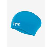 Cuffia nuoto TYR Silicone Cap Long Hair blu