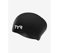 Cuffia nuoto TYR Silicone Cap Long Hair nero