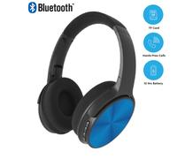 CUFFIA PADIGLIONE BLUETOOTH LUNGA DURATA BLU VT-6322-R-LED7728 V-TAC