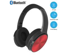 CUFFIA PADIGLIONE BLUETOOTH LUNGA DURATA ROSSA VT-6322-R-LED7729 V-TAC