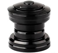Cuffia per bicicletta da 34 mm, con doppio cuscinetto integrato, in lega, CNC, MTB, bici da strada, set di coppette per forcella da strada, nero, rosso, oro, blu, per parti di ricambio (nero)