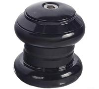 Cuffia per bicicletta in lega da 34 mm, progettata con doppi cuscinetti a sfera per una migliore risposta dello sterzo, compatibile con strada e MTB (34 mm anodizzato nero)