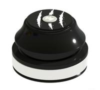Cuffia per bicicletta, in lega di alluminio, per forcella anteriore, diametro esterno superiore 28,6 mm e diametro esterno inferiore 30 mm, forcella dritta, nero