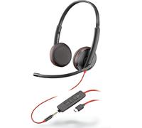 POLY Blackwire C3225 Cuffia cablata per desktop/centro chiamate USB Type-C nero - Nouvo