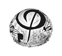 Cuffia per capelli da a Cuffia da bagno con stampa di grandi note Cuffia per capelli portatile Grace Cuffia da a impermeabile regolabile per vasca da bagno Vasca da bagno Spa