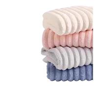 Cuffia per capelli in pile spesso e ad asciugatura rapida, 1 pezzo (rosa)