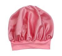 Cuffia per capelli in seta, anti-crespo, in seta, per donne che dormono, cuffia in seta di gelso con fascia elastica morbida, grande cuffia per dormire durante il sonno notturno, fascia per capelli in