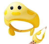 Cuffia per doccia per bambini con scudo per doccia - Protezione per shampoo regolabile per cartoni animati | Visiera da bagno impermeabile per protezione orecchie e occhi per, bambini, cuffia