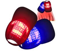 Cuffia Per La Crescita Dei Capelli (48 Led), 630Nm 650Nm 470Nm Luce Rossa E Blu, 4 Modalità, Controllo Dell'Olio/Anti-Caduta Dei Capelli, Per Promuovere La Rapida Ricrescita Dei Capelli Cuffia