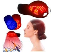 Cuffia Per La Crescita Dei Capelli, 90 Perline Di Lampada A Led Da 650 Nm E 430 Nm, Cappello Per La Ricrescita Rapida Dei Capelli Con Luce Blu Rossa Per Uomini E Donne, Rafforza Le Radici Dei Capelli