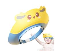 Cuffia per la doccia per bambini, scudo per cuffia per la doccia per bambini - Visiera da bagno morbida per bambini con scudo per doccia - Shampoo Bagno Cappello da bagno Visiera regolabile per il lav