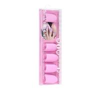 Cuffia per la rimozione dello smalto gel UV per nail art in silice indossabile, rosa
