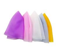 Cuffia Per Meches Cuffia for colorazione dei capelli in silicone, gancio, ago, tinta, colpi di sole, set riutilizzabili, cappelli for tintura, barbiere, parrucchiere.(PURPLE)