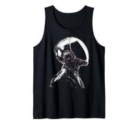 Cuffia per Musica Astronauta Grafica Grafica Astronauta Canotta