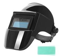 Cuffia per saldatura a colori veri, maschera per saldatura automatica oscurante, maschera per saldatura automatica oscurante, grande schermo visivo, maschera resistente al calore con chiarezza