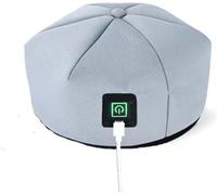 Cuffia per terapia a luce infrarossa rossa per la crescita dei capelli e il trattamento della perdita dei capelli, con lunghezze d'onda 670 nm 830 nm, design flessibile e traspirante, 120 LED, per