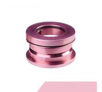 Cuffia pieghevole per bicicletta, 44 mm, interno integrato con cuscinetti sigillati, in alluminio CNC, per Dahon P8 SP18, sterzata liscia, per una lunga durata, colore: rosa
